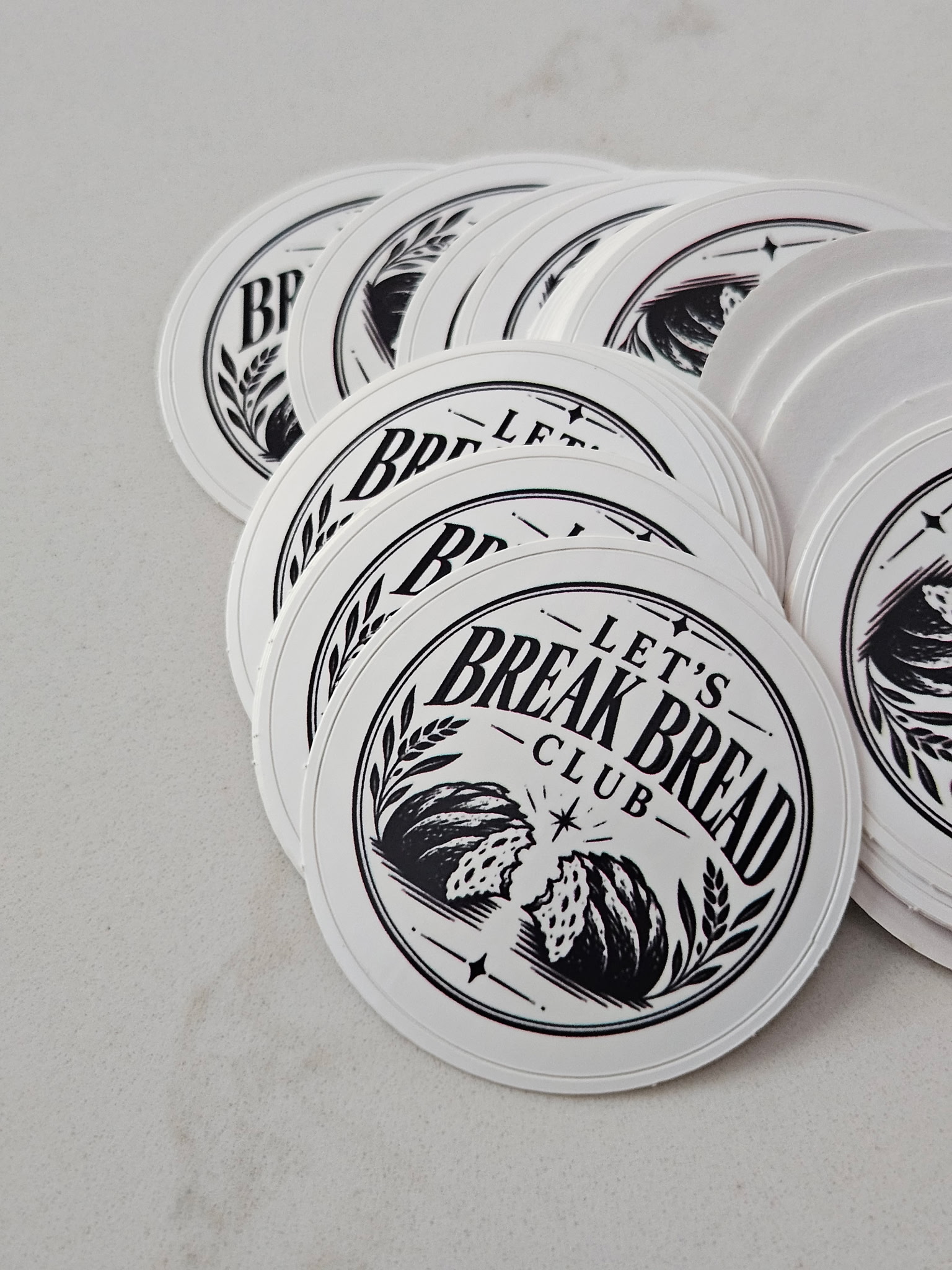 Club logo sticker