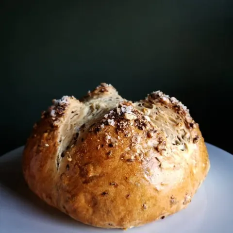 Everything-seasoned boule